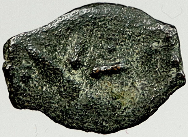 80BC Biblical Jerusalem Widow's Mite ALEXANDER JANNAEUS Coin HENDIN 1153 i121043