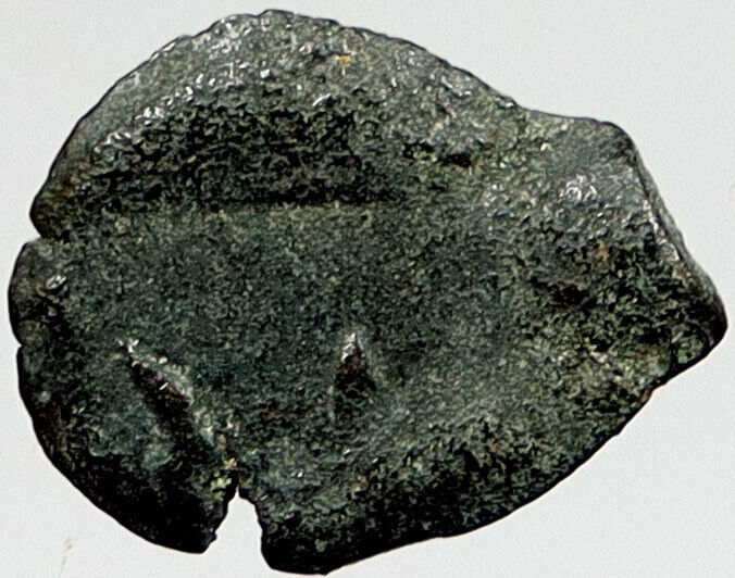 80BC Biblical Jerusalem Widow's Mite ALEXANDER JANNAEUS Coin HENDIN 1153 i121055