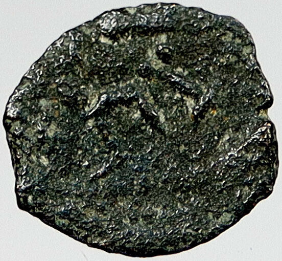 80BC Biblical Jerusalem Widow's Mite ALEXANDER JANNAEUS Coin HENDIN 1153 i121067