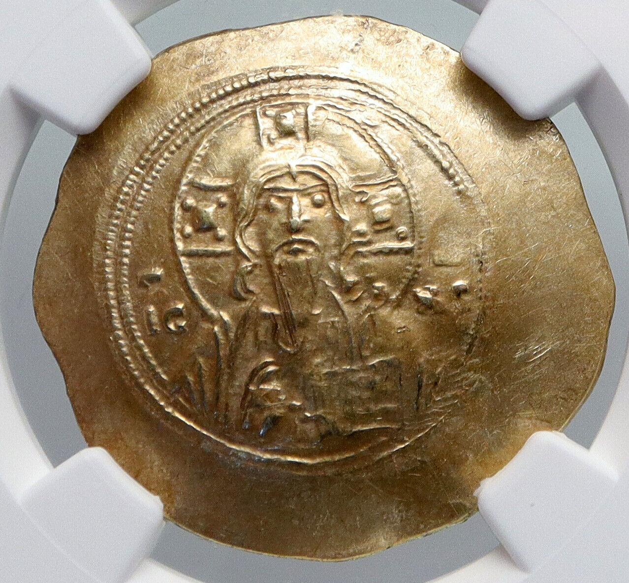 MICHAEL VII Ducas 1071AD Gold Jesus Christ Ancient Byzantine Coin NGC i90703