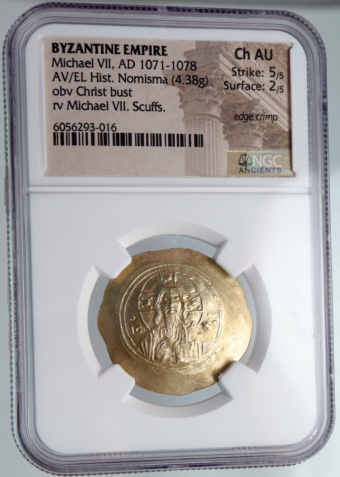 MICHAEL VII Ducas 1071AD Gold Jesus Christ Ancient Byzantine Coin NGC i90703