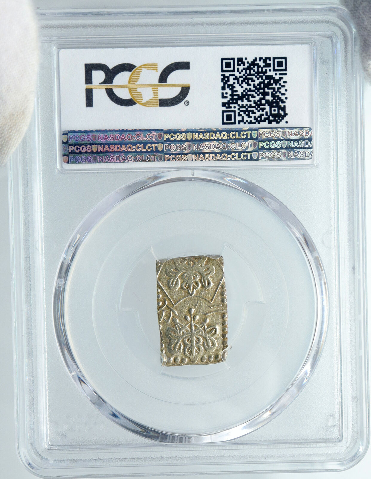 1868-69 JAPAN GOLD / SILVER Alloy Emperor MEIJI JAPANESE 2 Bu PCGS Coin i88758