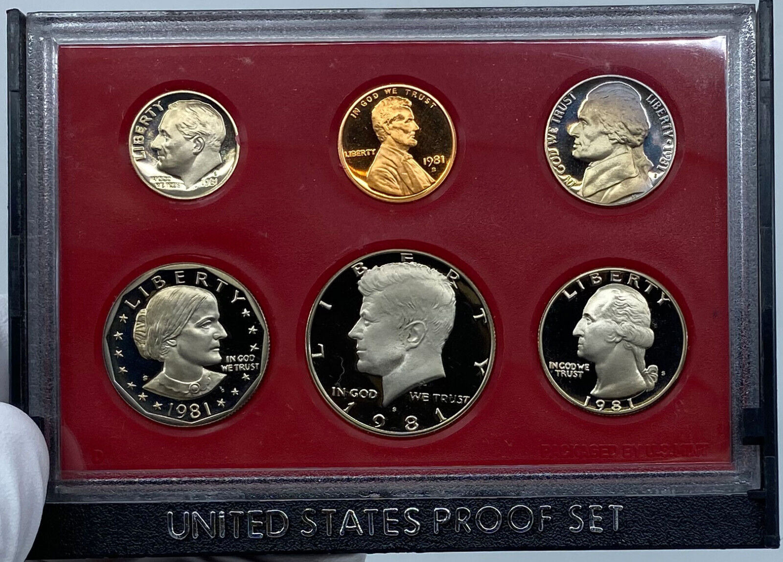 1981 S United States of America Official US Mint PROOF COINS Set i121178