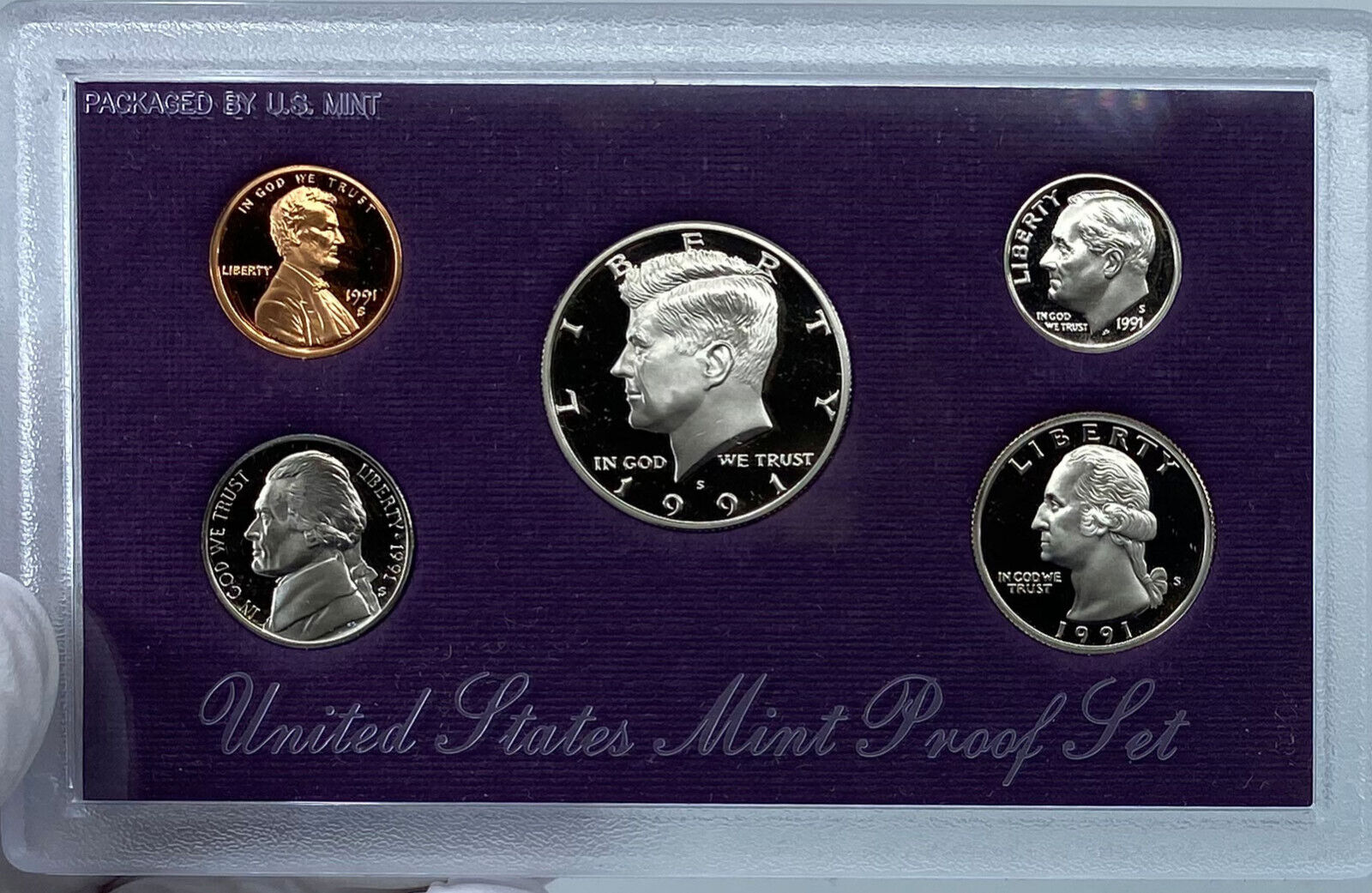 1991 S United States of America Official US Mint PROOF COINS Set i121187