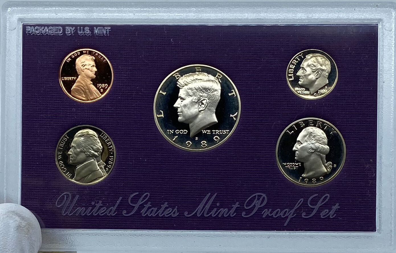 1989 S United States of America Official US Mint PROOF COINS Set i121198