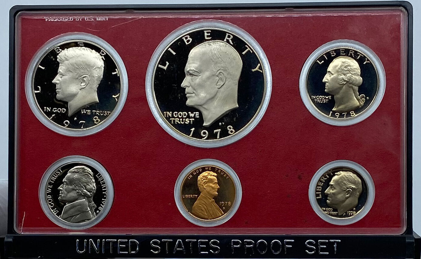 1978 S United States of America Official US Mint PROOF COINS Set i121212