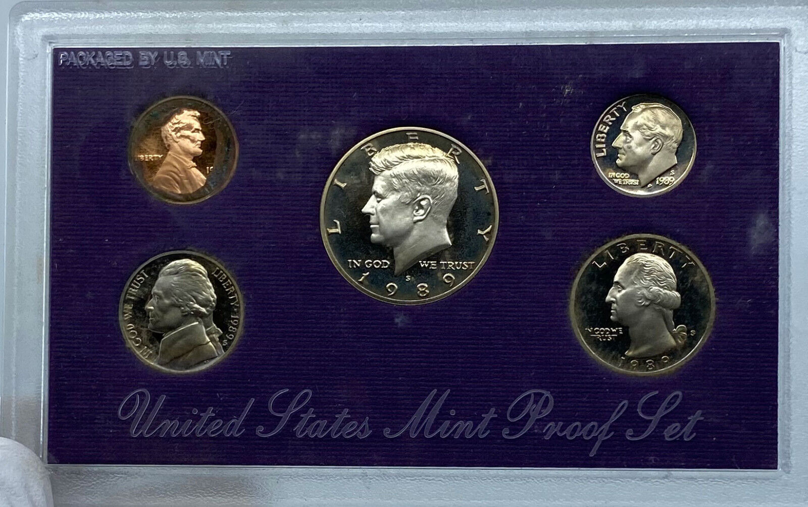 1989 S United States of America Official US Mint PROOF COINS Set i121218