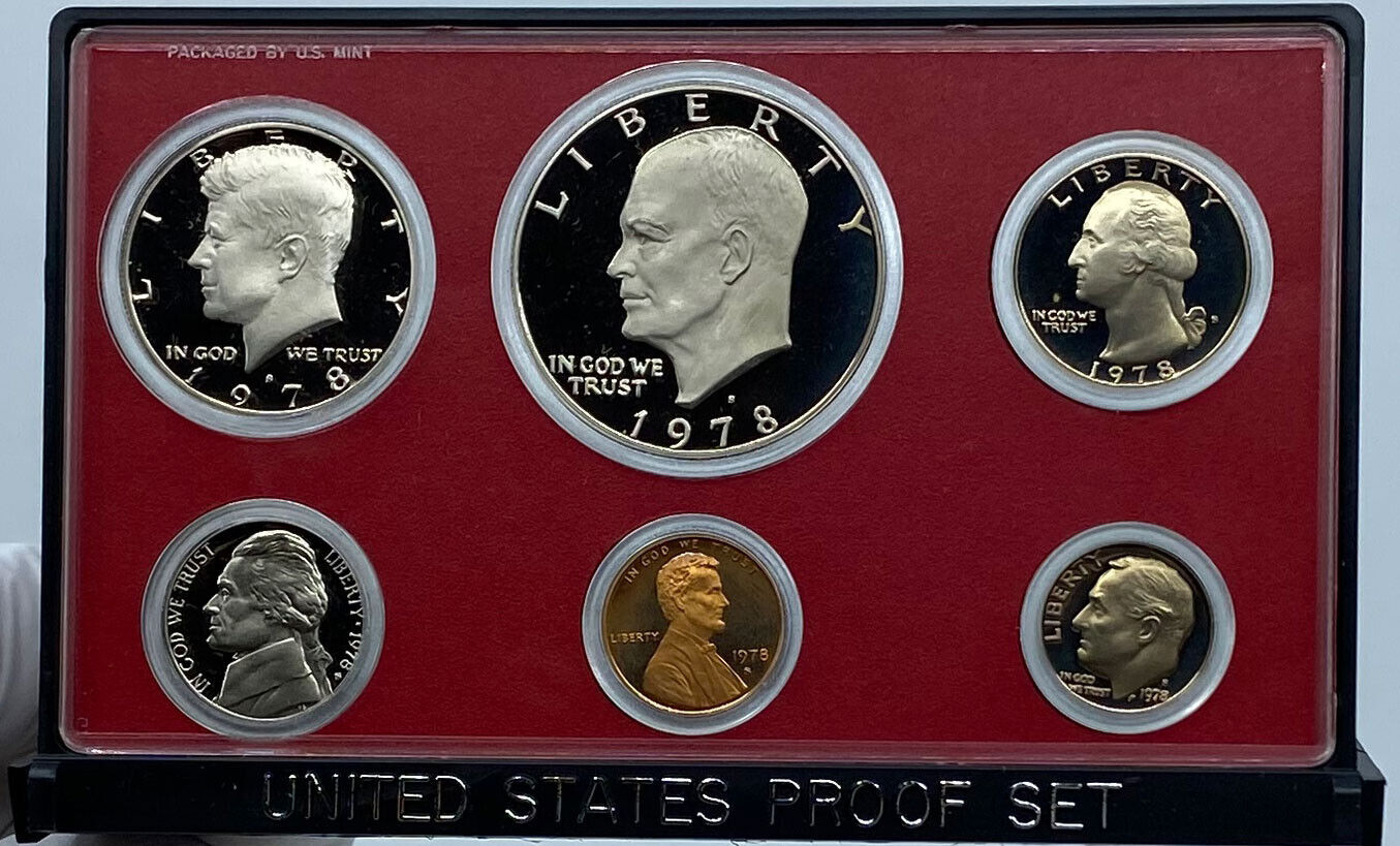 1978 S United States of America Official US Mint PROOF COINS Set i121203