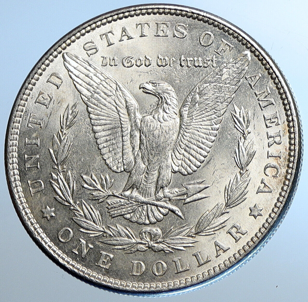 1887 P UNITED STATES of America SILVER Morgan OLD US Dollar Coin EAGLE i108528