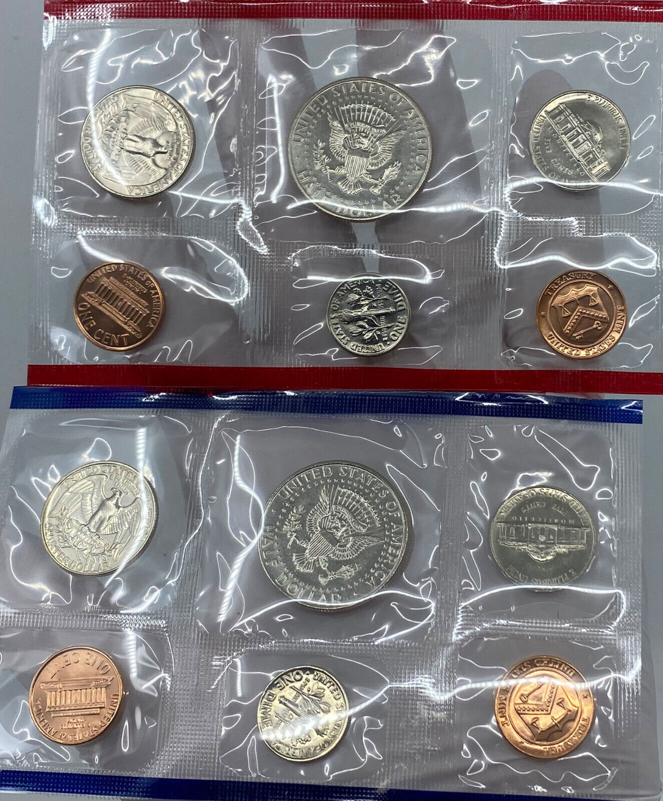 1990 United States of America US Mint UNCIRCULATED COINS Collection Set i121316