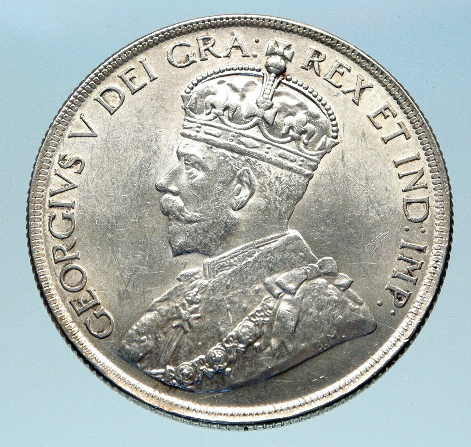 1936 CANADA under UK King GEORGE V Voyagers Genuine Silver Dollar Coin i82976